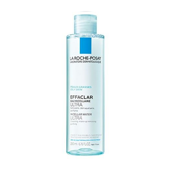 LA ROCHE-POSAY EFFACLAR MICELARNA VODA ZA MASNU KOŽU 200 ML