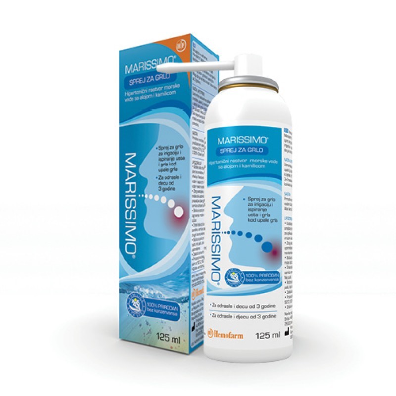 MARISSIMO SPREJ ZA GRLO 125 ml