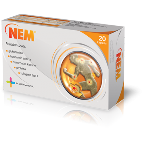 NEM kapsule 20X500mg 