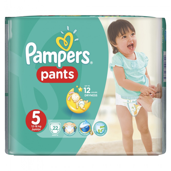 PAMPERS PANTS BR.5 22 kom.