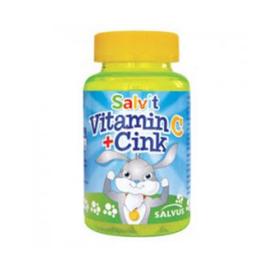 SALVIT VITAMIN C + CINK ŽELE BOMBONE 60 kom. 