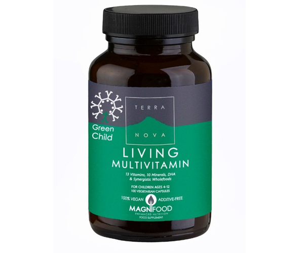 TERRA NOVA GREEN CHILD LIVING MULTIVITAMIN 50 kapsula 