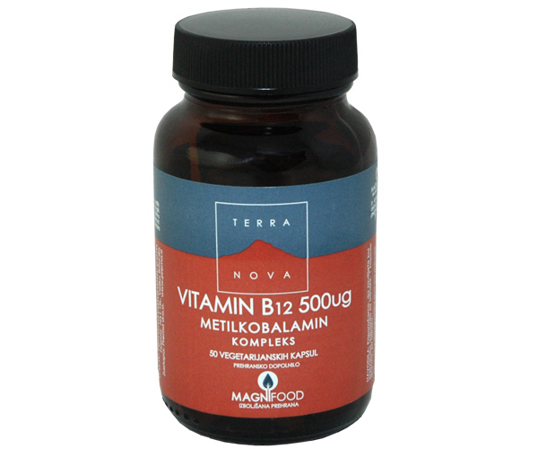 TERRA NOVA VITAMIN B12 kapsule 50X500mcg 