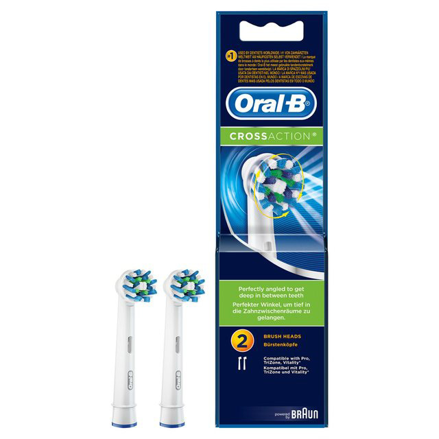 ORAL-B GLAVA ZA ELEKTRIČNU ČETKICU CROSSACTION 2 kom. 