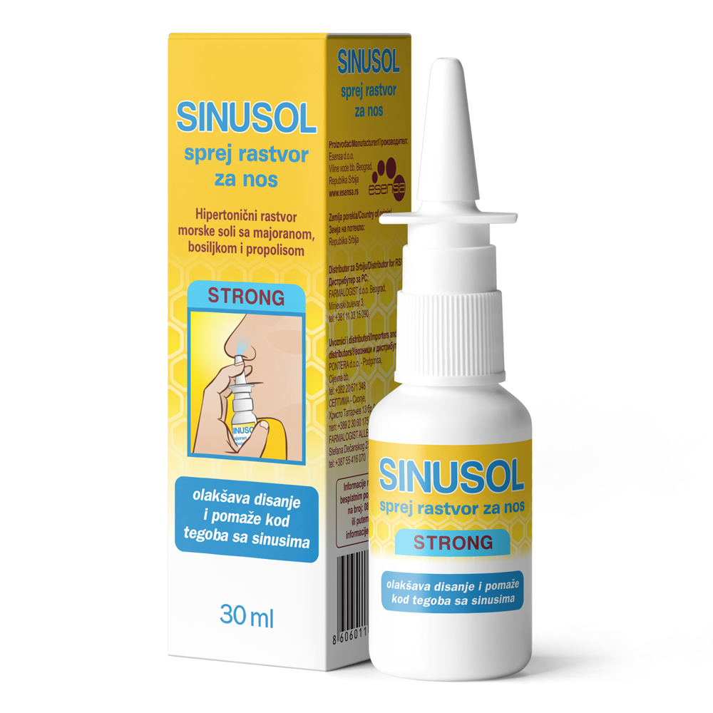SINUSOL MAJORAN SPREJ ZA NOS 30ML 