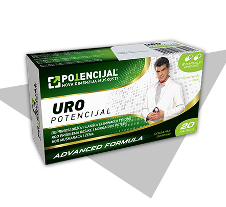 POTENCIJAL URO ADVANCE 20 kapsula 