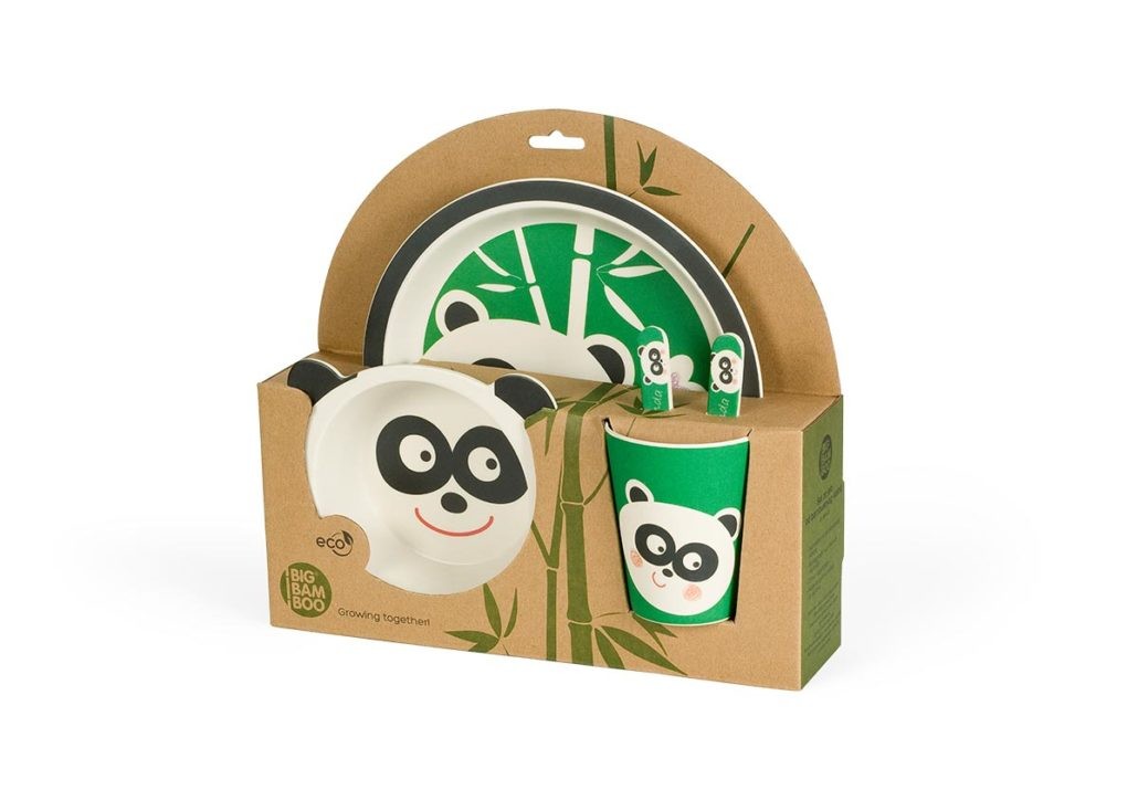 BIGBAMBOO SET ZA JELO PANDA BB102-2 