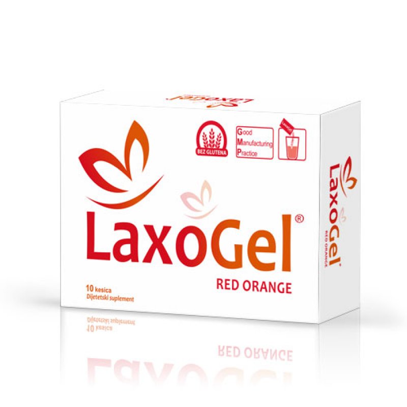 LAXOGEL RED ORANGE 10 kesica 