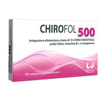 CHIROFOL tablete 20x500mg 