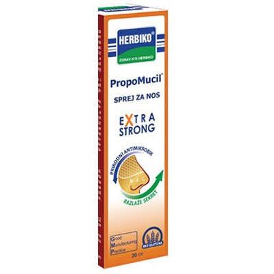 HERBIKO PROPOMUCIL SPREJ ZA NOS EXTRA STRONG 20ml 