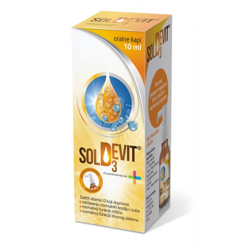 SOLDEVIT RASTVOR SA DOZIRNOM PUMPOM 10ml 