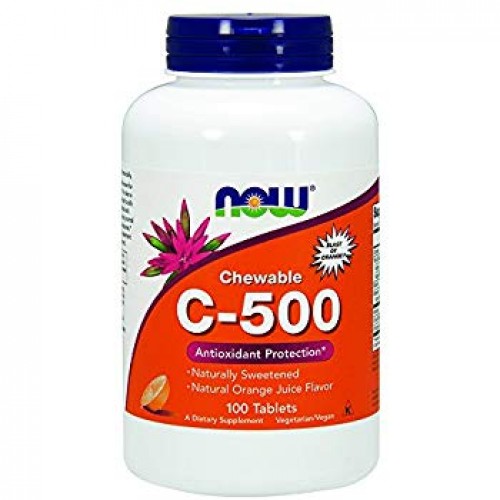 NOW VITAMIN C-500mg sa šipurkom 100 tableta 