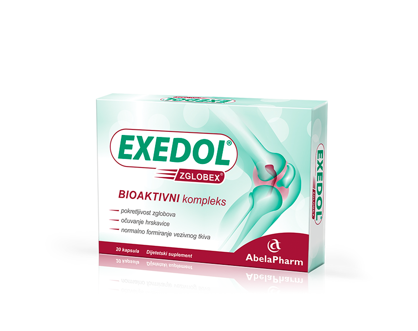 ZGLOBEX EXEDOL 20 kapsula