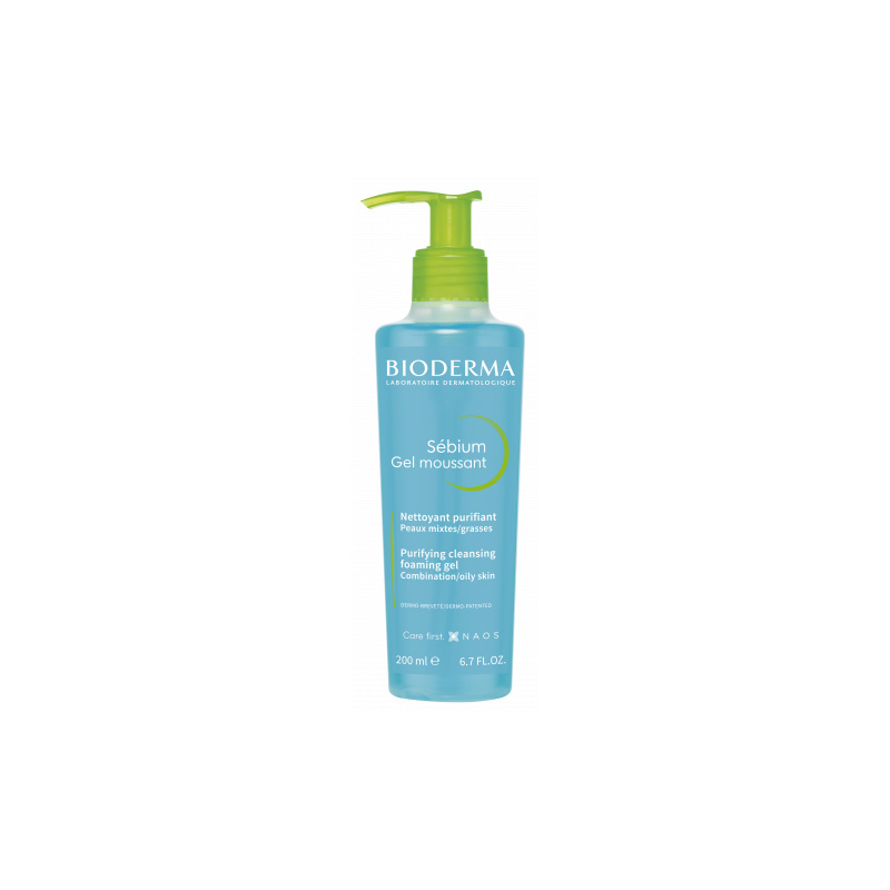 BIODERMA SEBIUM GEL MOUSSANT 200ML 