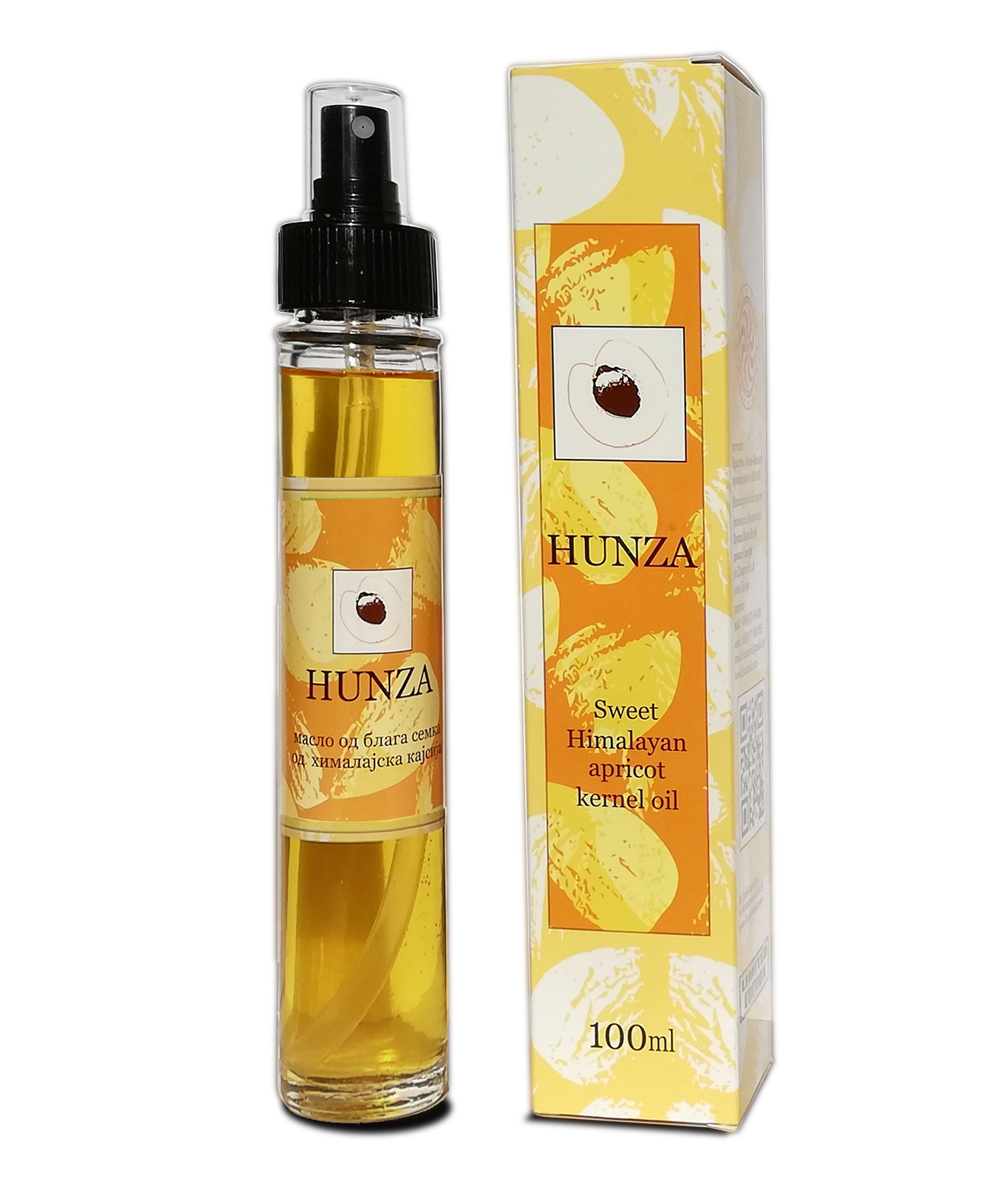 HUNZA ULJE OD SLATKE SEMENKE KAJSIJE 100ml