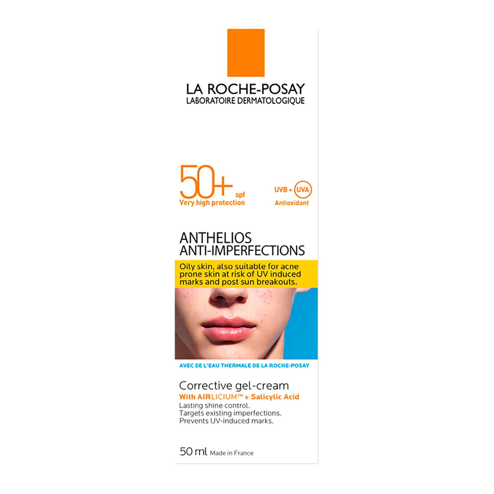 LA ROCHE-POSAY ANTHELIOS ANTI-IMPERFECTIONS GEL-CREAM SPF50+