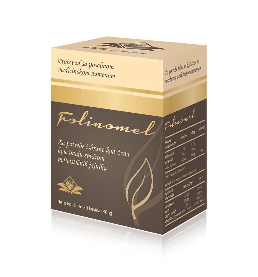 FOLINOMEL kesice 20X4g
