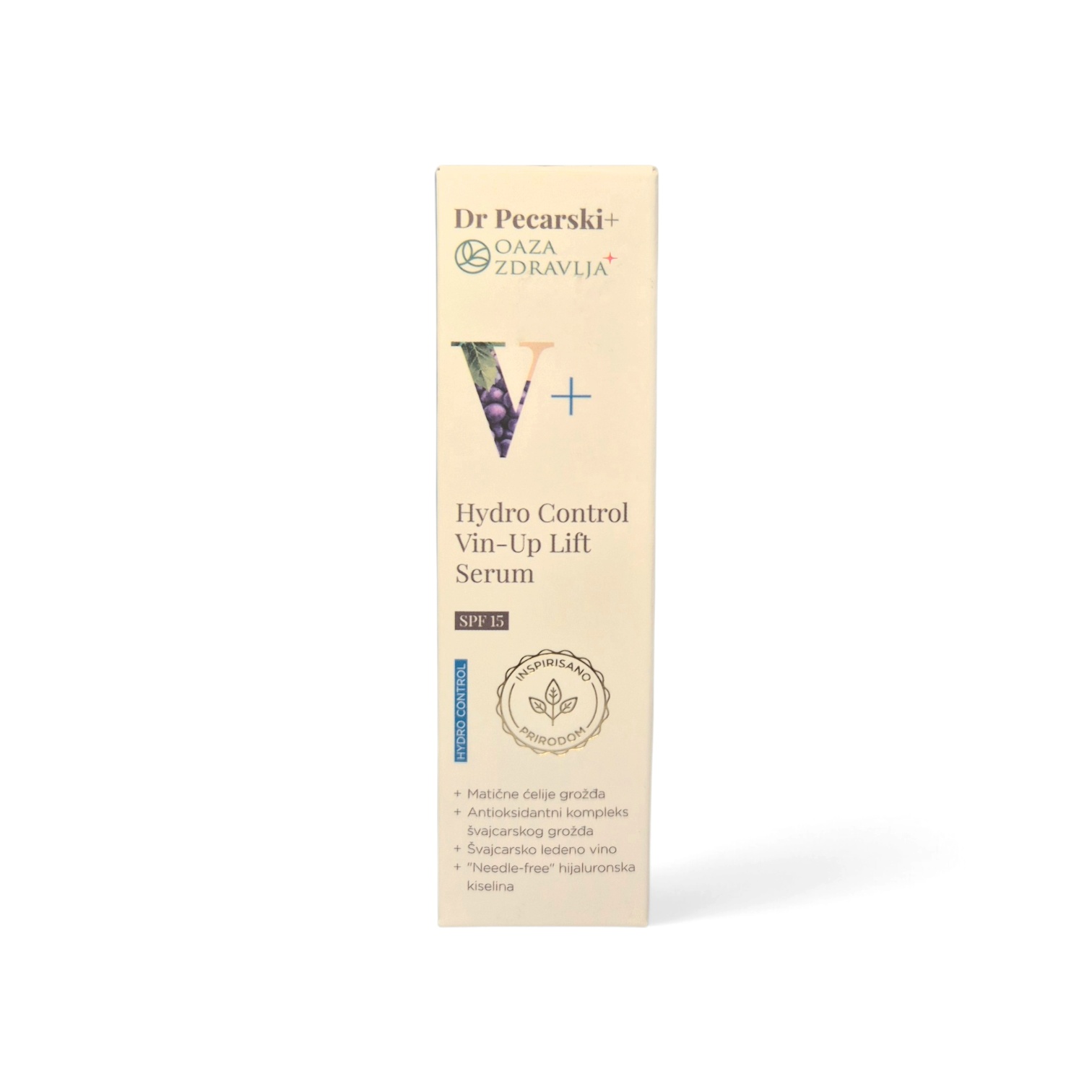 DR PECARSKI+ OAZA ZDRAVLJA HYDRO CONTROL VIN-UP LIFT SERUM 30ml 