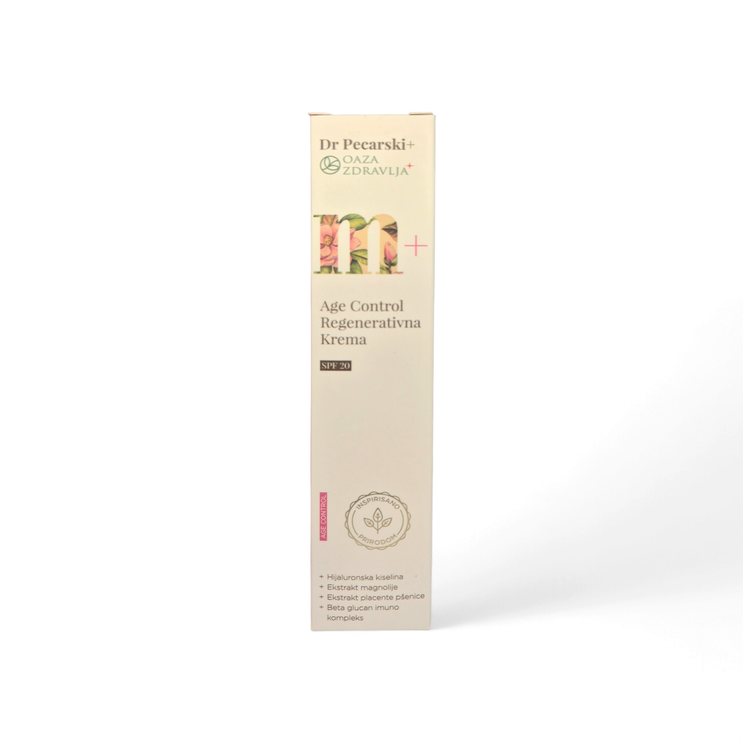 DR PECARSKI+ OAZA ZDRAVLJA AGE CONTROL REGENERATIVNA KREMA 50ml 