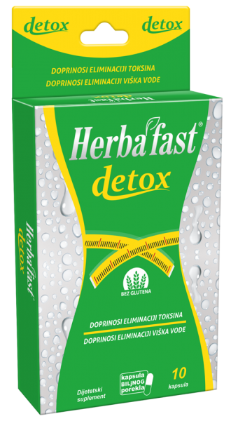 HERBAFAST DETOX 10 kapsula