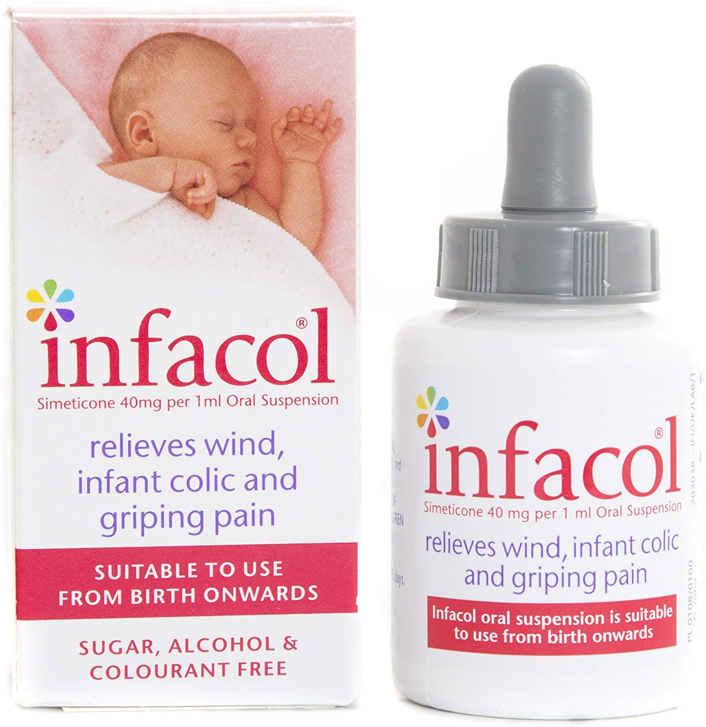 INFACOL SUSPENZIJA 40MG/ML 50ML 