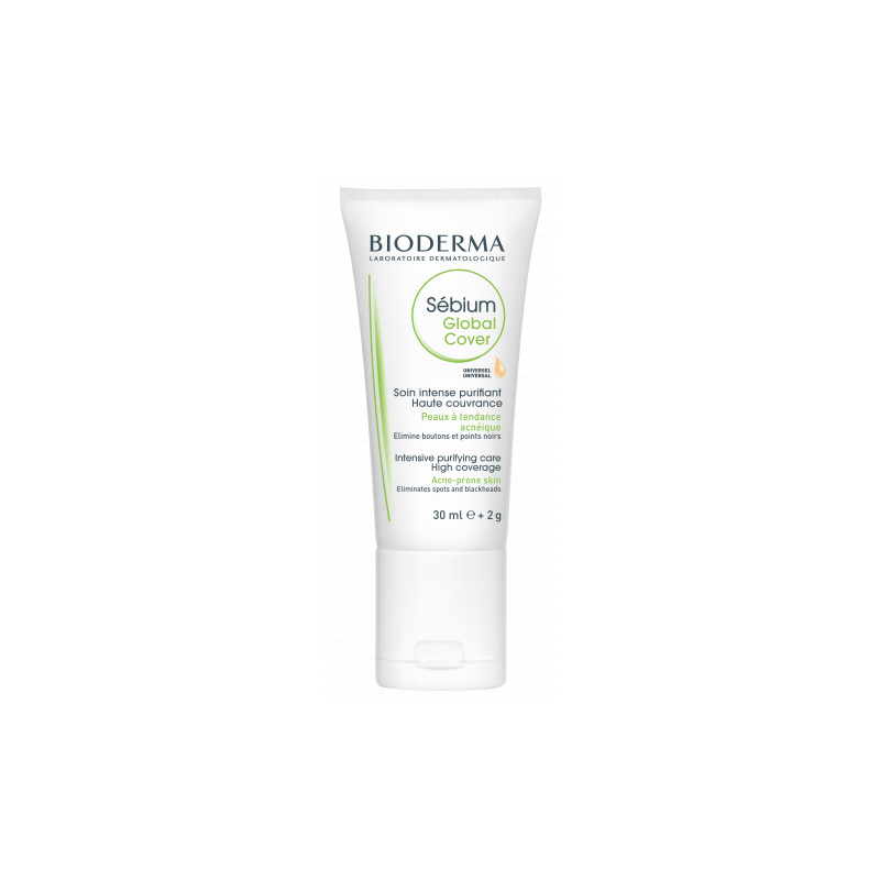 BIODERMA SEBIUM GLOBAL COVER 30ML +2G