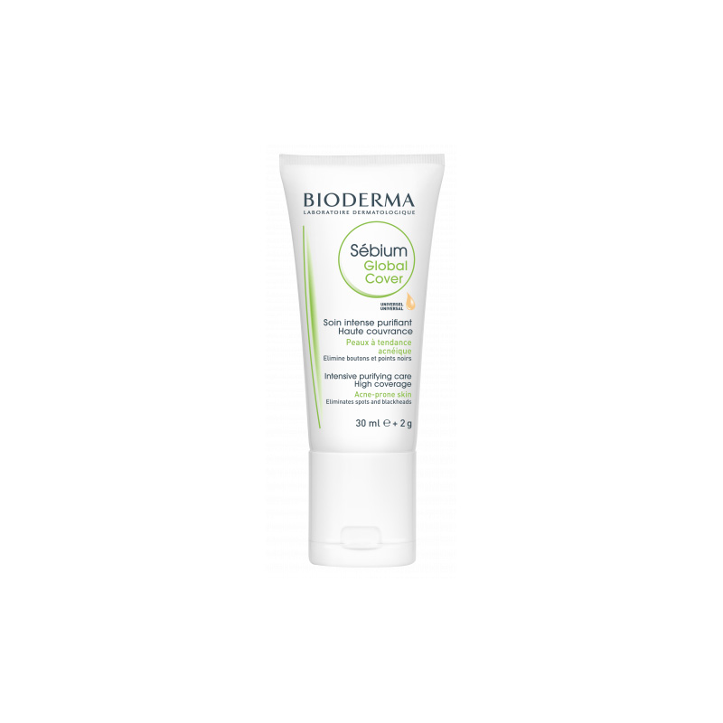 BIODERMA SEBIUM GLOBAL COVER 30ML +2G 