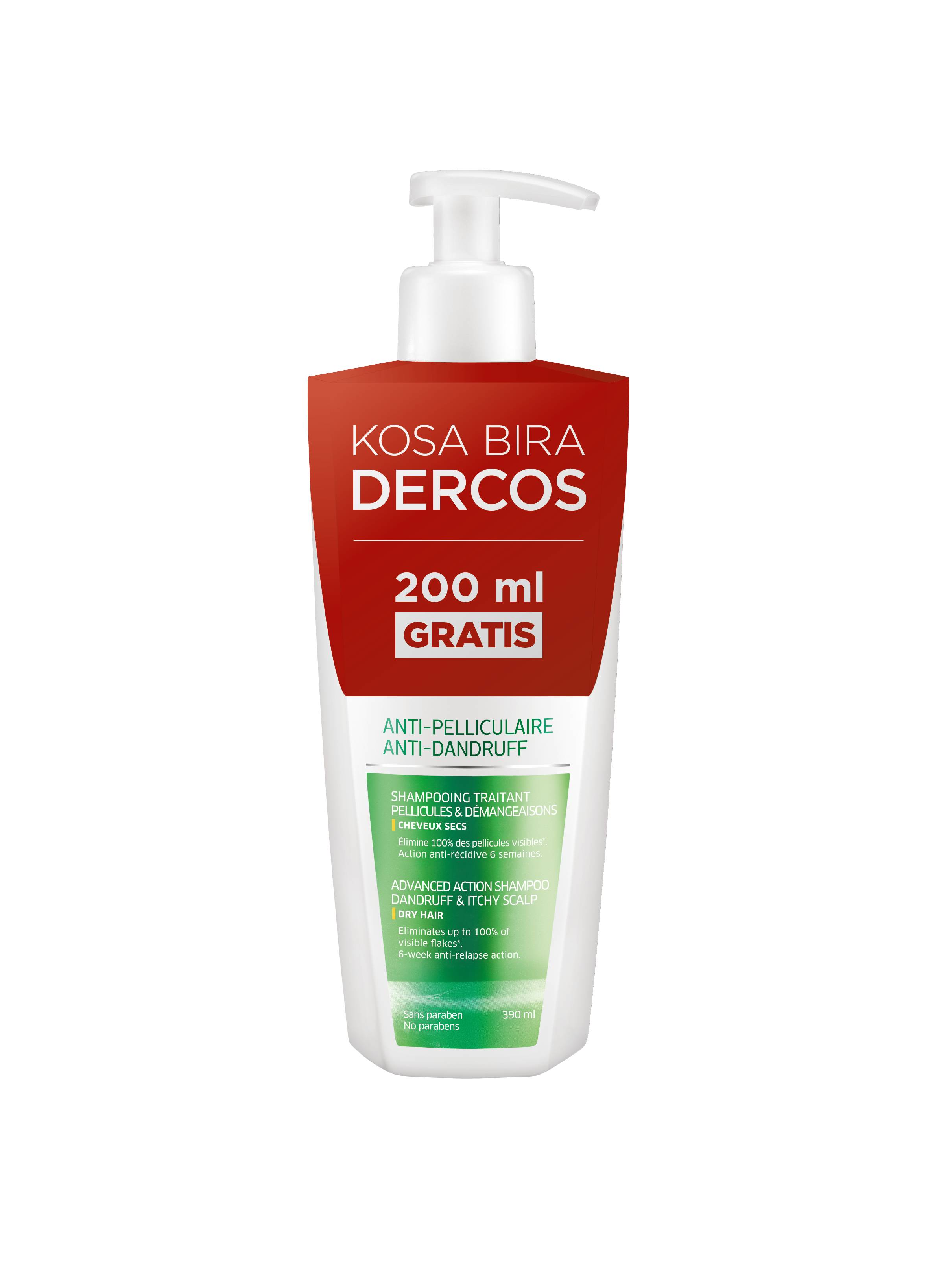 VICHY DERCOS ŠAM.PR.PER/SUVA KOSA 400ML