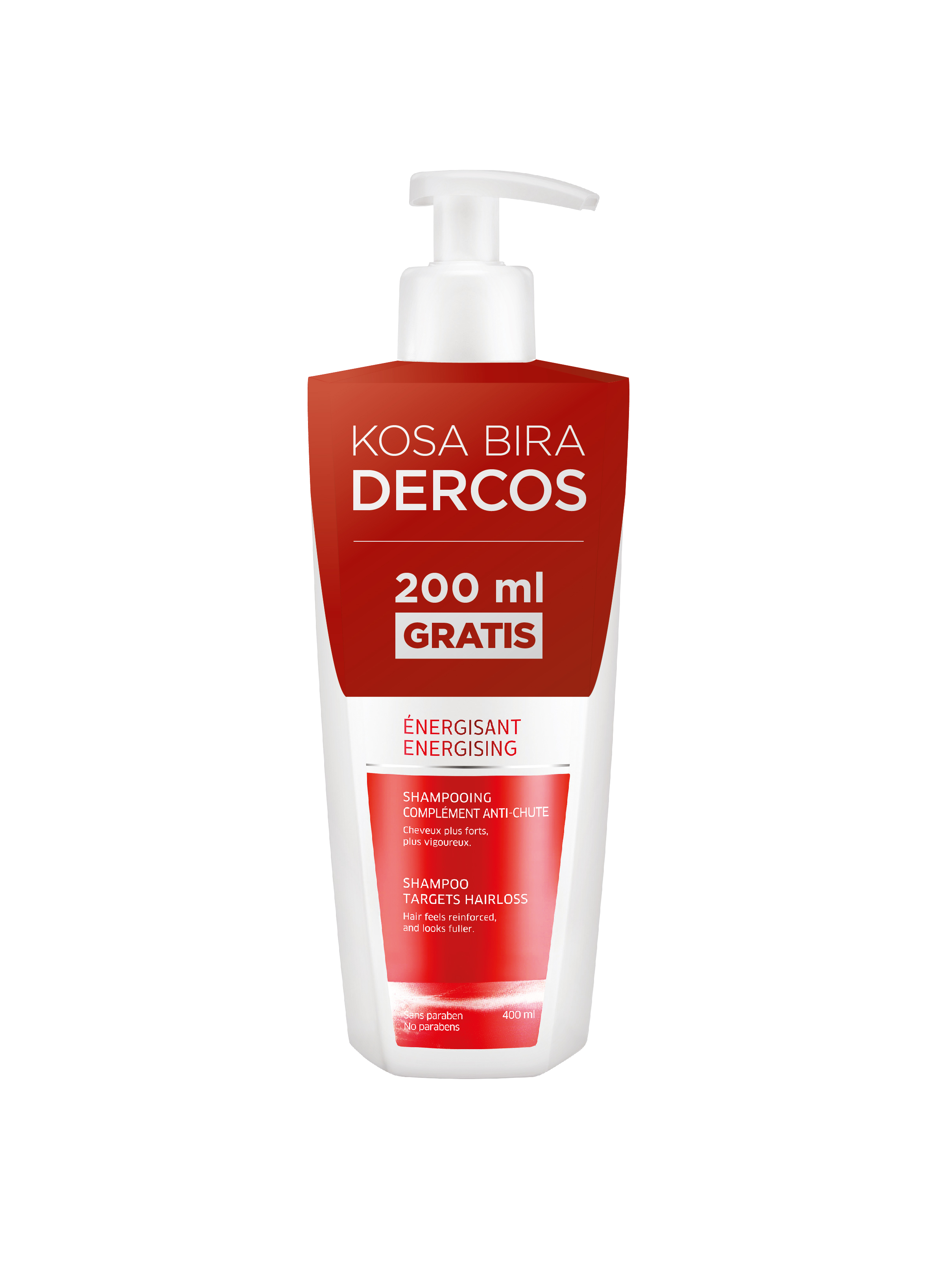 VICHY DERCOS ŠAM.ENERG.400ML PROMO