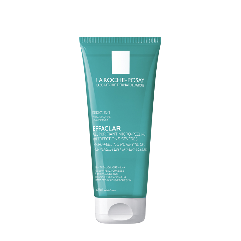 LA ROCHE-POSAY EFFACLAR MIKRO-PILING GEL ZA MASNU KOŽU 200 ML 