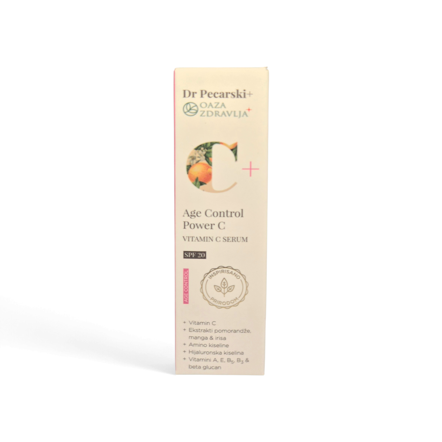 DR PECARSKI+ OAZA ZDRAVLJA AGE CONTROL POWER C SERUM SPF20 30ML 