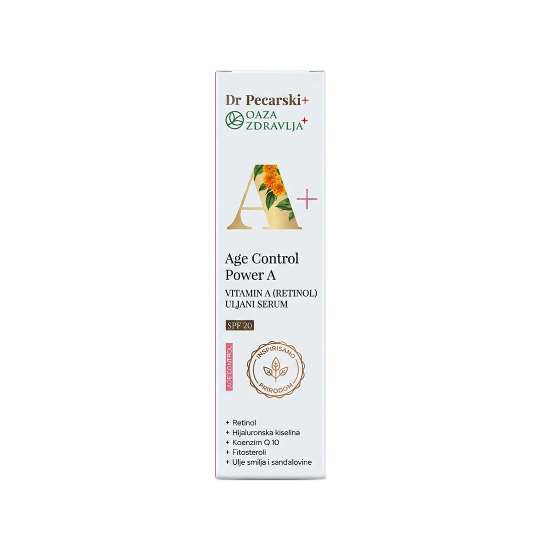 DR PECARSKI+ OAZA ZDRAVLJA AGE CONTROL POWER A SERUM SPF20 30ML 