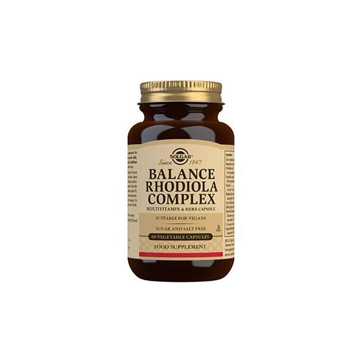 SOLGAR BALANCE RHODIOLA COMPLEX 60 kapsula