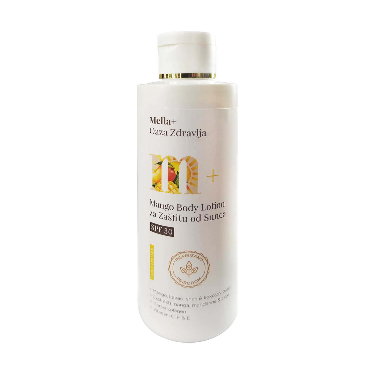 MELLA+ MANGO BODY LOSION SPF30 200ML 