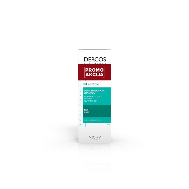 VICHY DERCOS ŠAMPON ZA REGULACIJU SEBUMA PROMO 20% 200ml