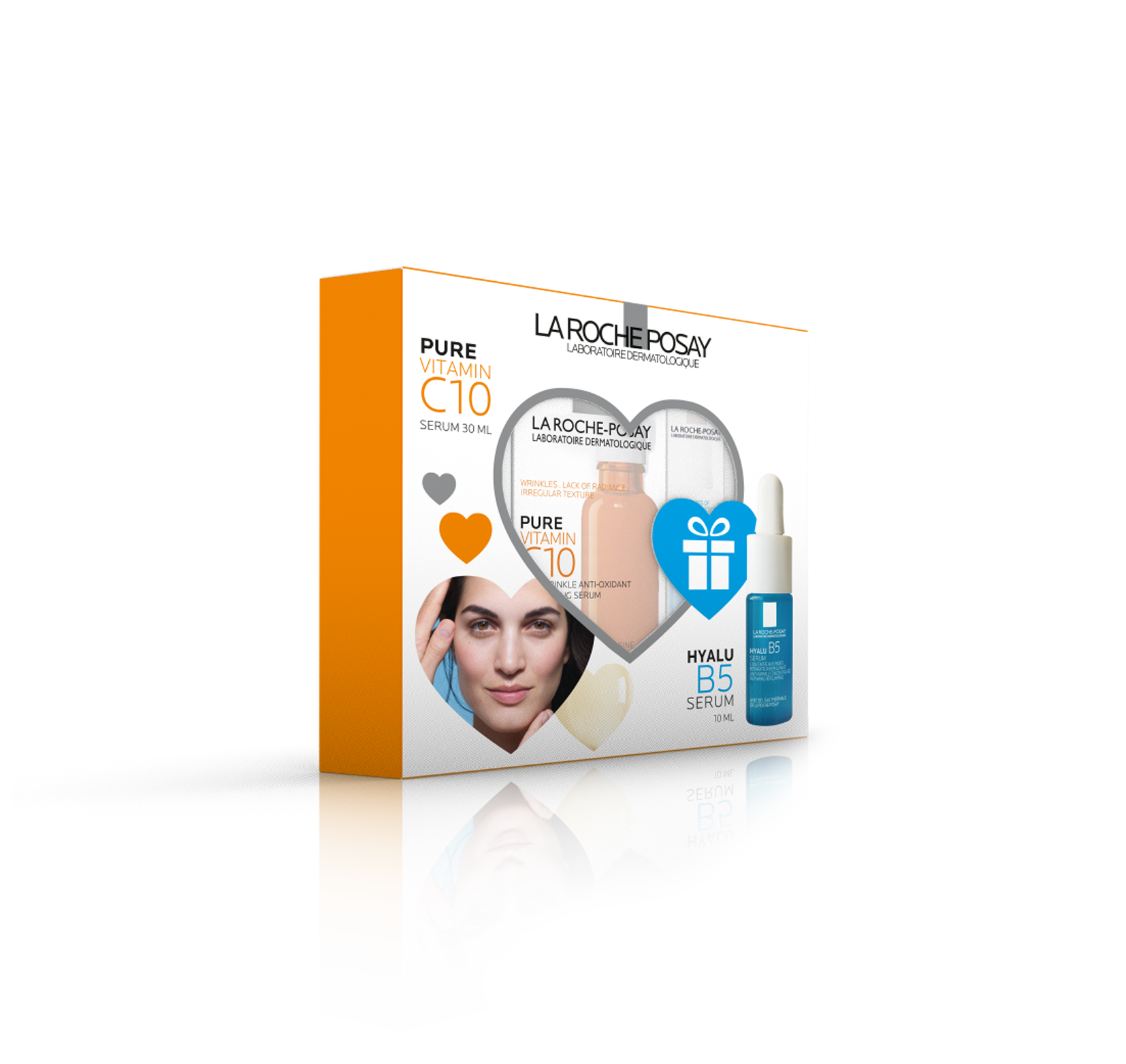 LA ROCHE POSAY VITAMIN C10 SERUM + HYALU B5 SERUM 