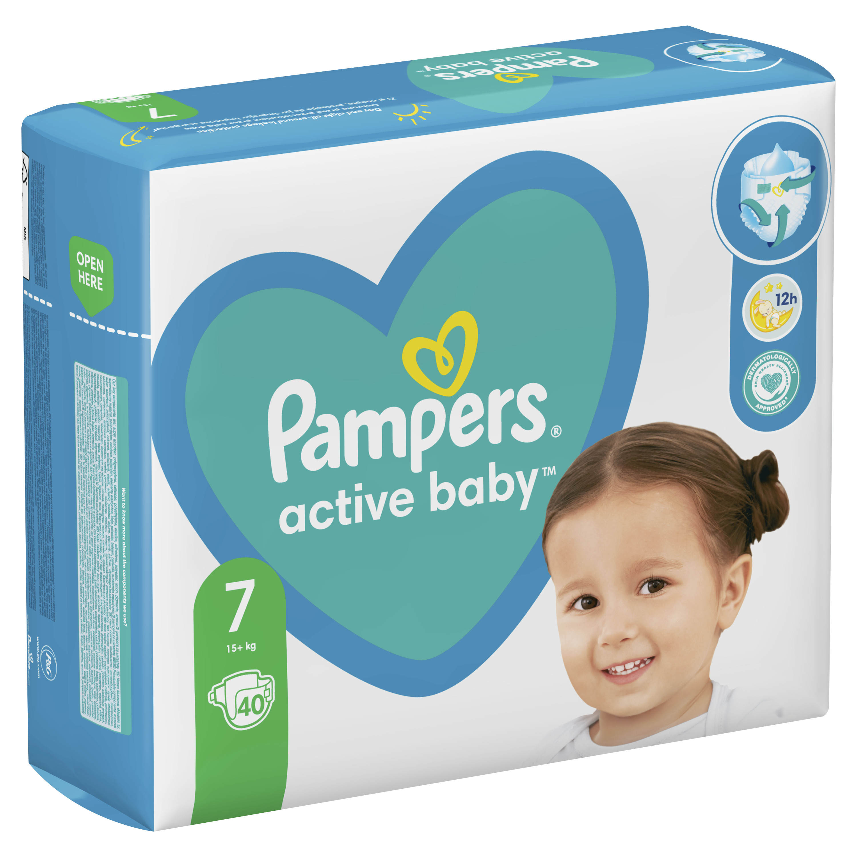 PAMPERS AB VPP PELENE 7 40 kom. 