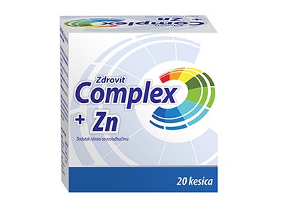 ZDROVIT COMPLEX+Zn 20tableta