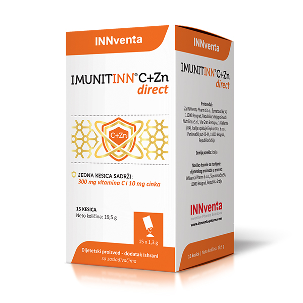 IMUNITINN C+ZN DIRECT 15 kesica 