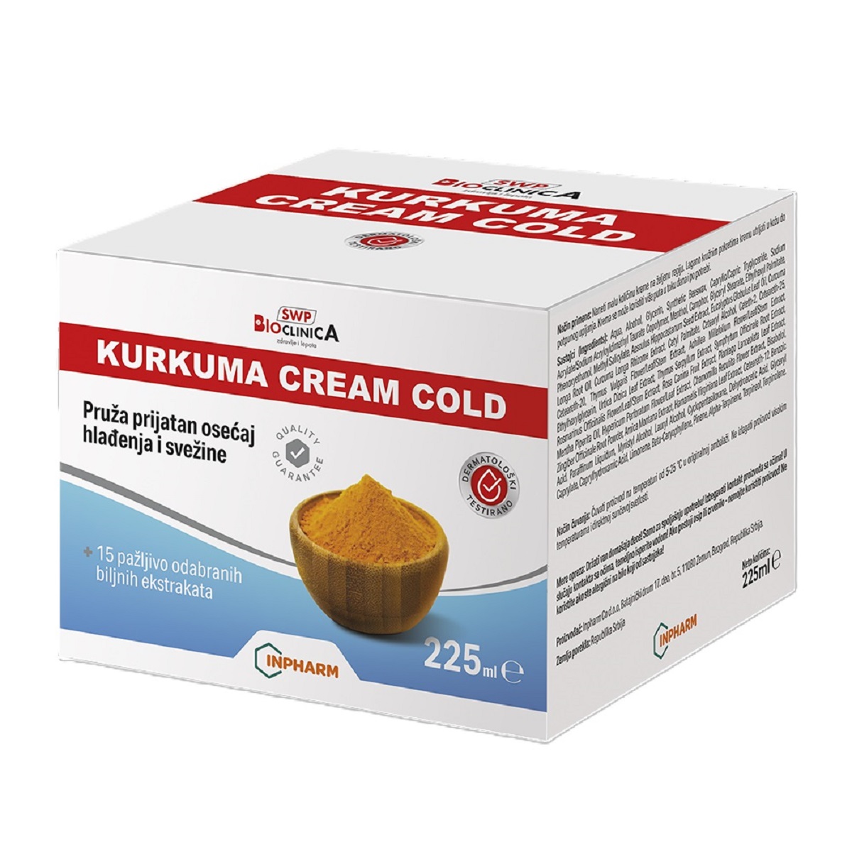 KURKUMA CREAM COLD 225ML