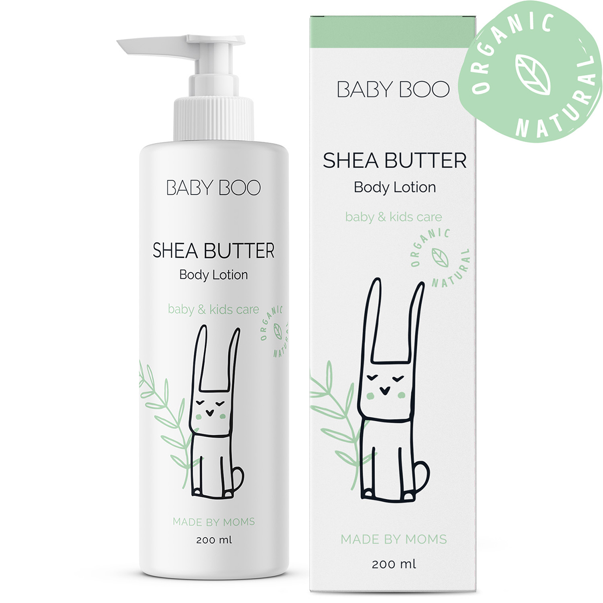 BABY BOO SHEA BUTTER BODY LOTION 200ml 