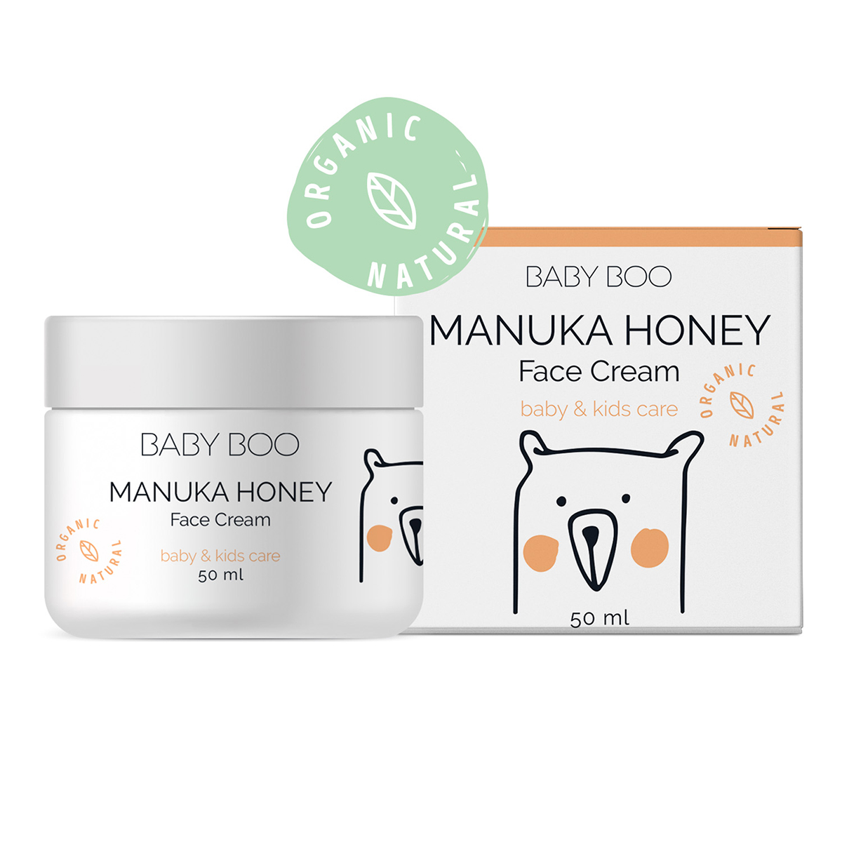 BABY BOO MANUKA HONEY FACE CREAM 50ml 