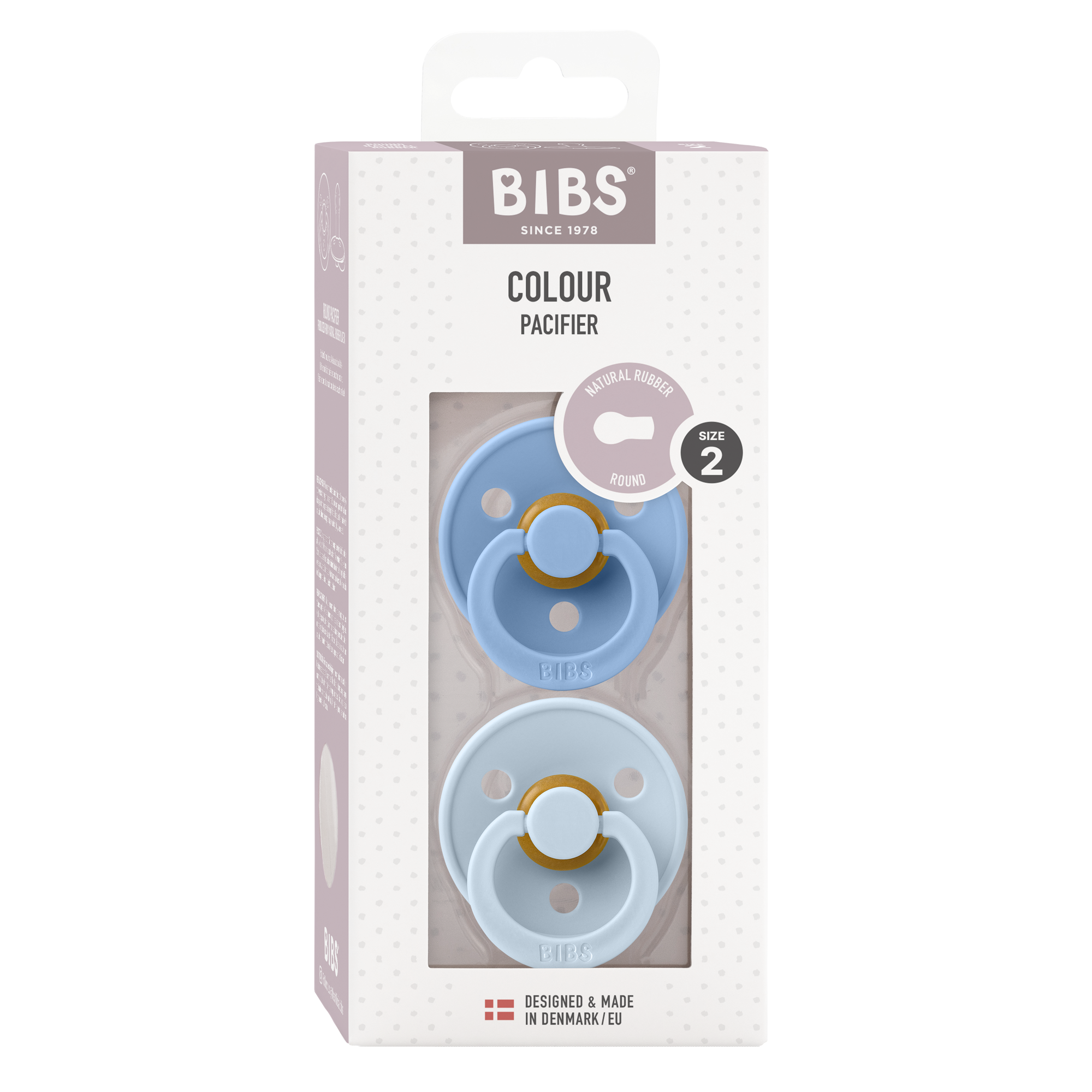 BIBS VARALICA BABY BLUE I SKY BLUE 6-18M