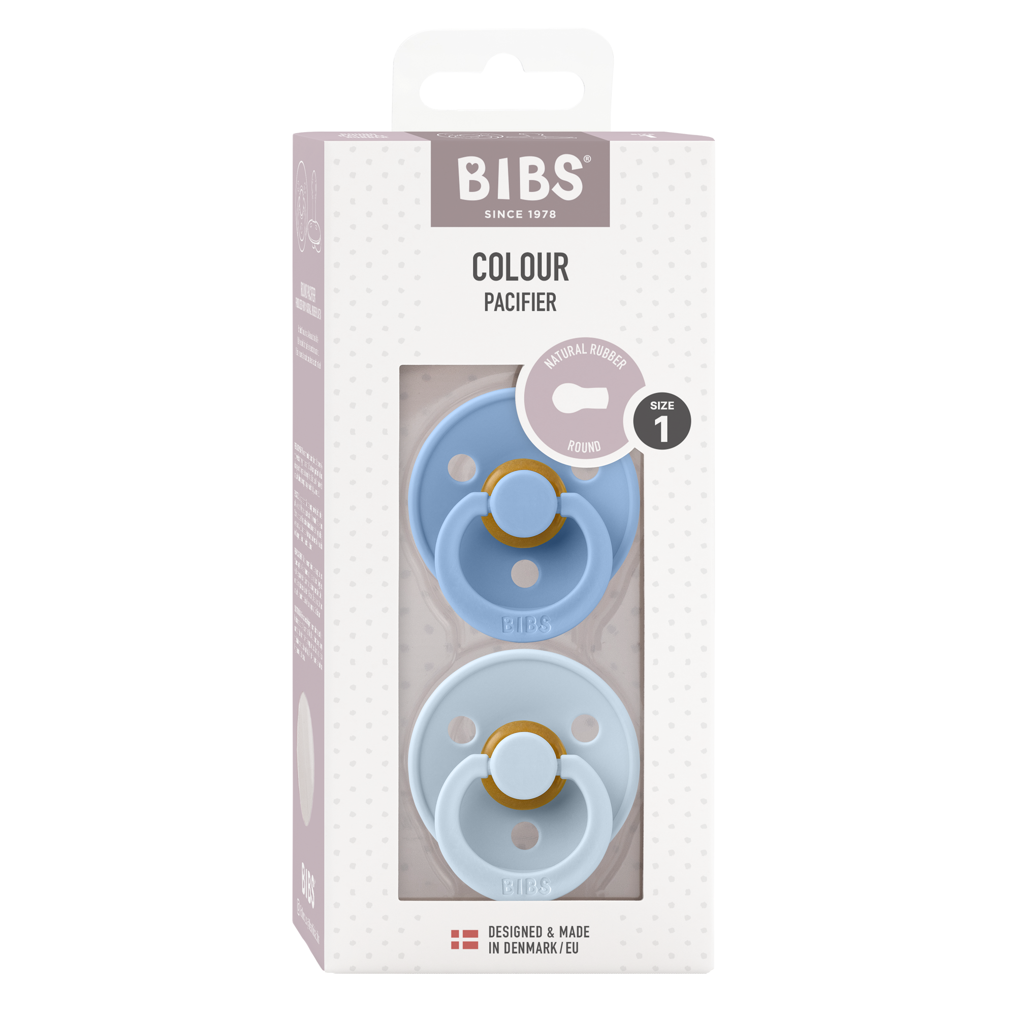 BIBS VARALICA BABY BLUE I SKY BLUE 0-6M