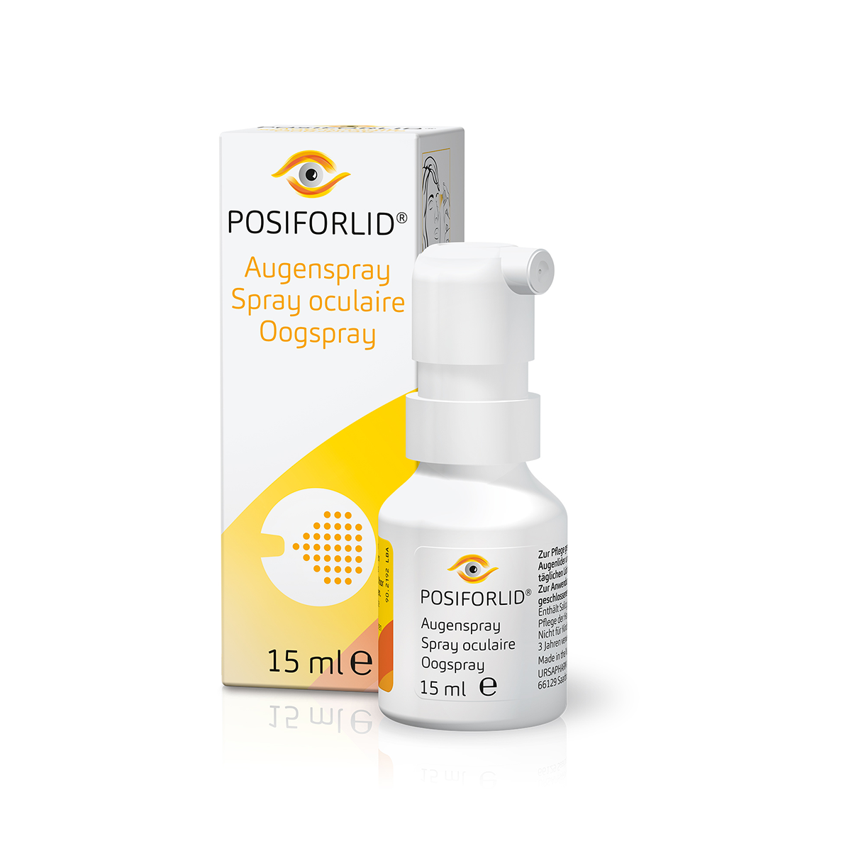 POSIFORLID SPREJ ZA OČI 15ML 250 DOZA