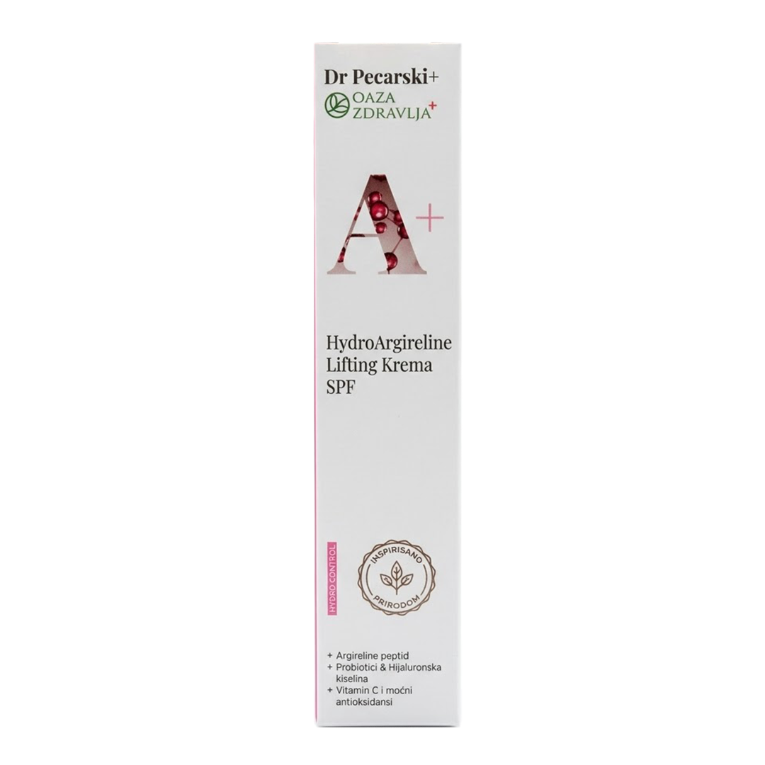 DR PECARSKI+ OAZA ZDRAVLJA HYDRO ARGIRELINE LIFTING KREMA SPF 50ml 