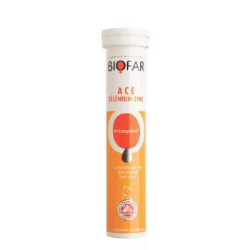 BIOFAR-ACE + Se + Zn 20 šumećih tableta 