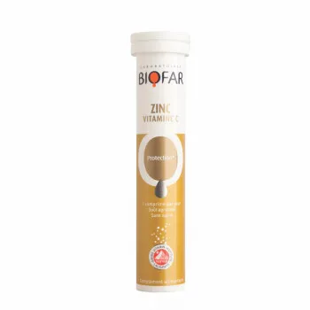 BIOFAR-CINK + VITAMIN C 20 šumećih tableta 