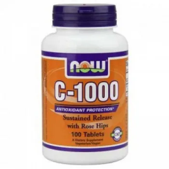 NOW VITAMIN C- 1000 SR 100 tableta 