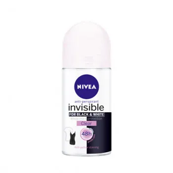 NIVEA DEO ROLL-ON BLACK&WHITE CLEAR 